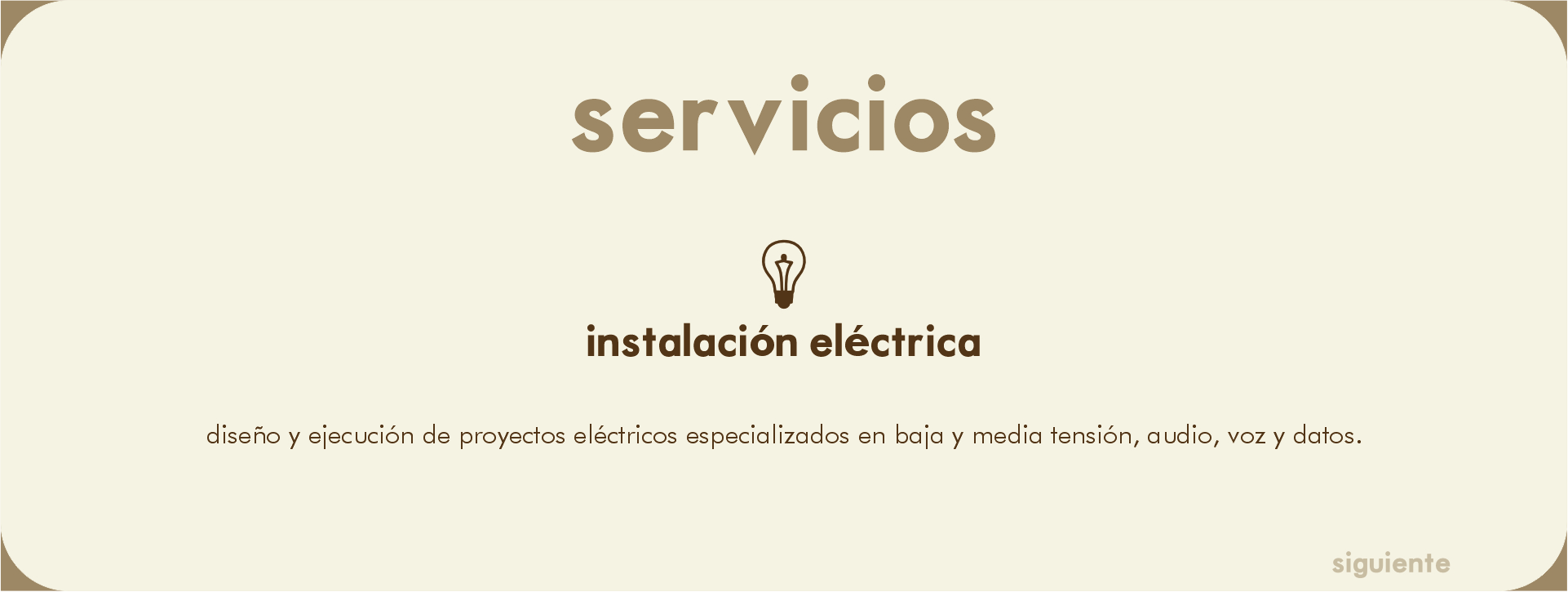 Instalación Eléctrica