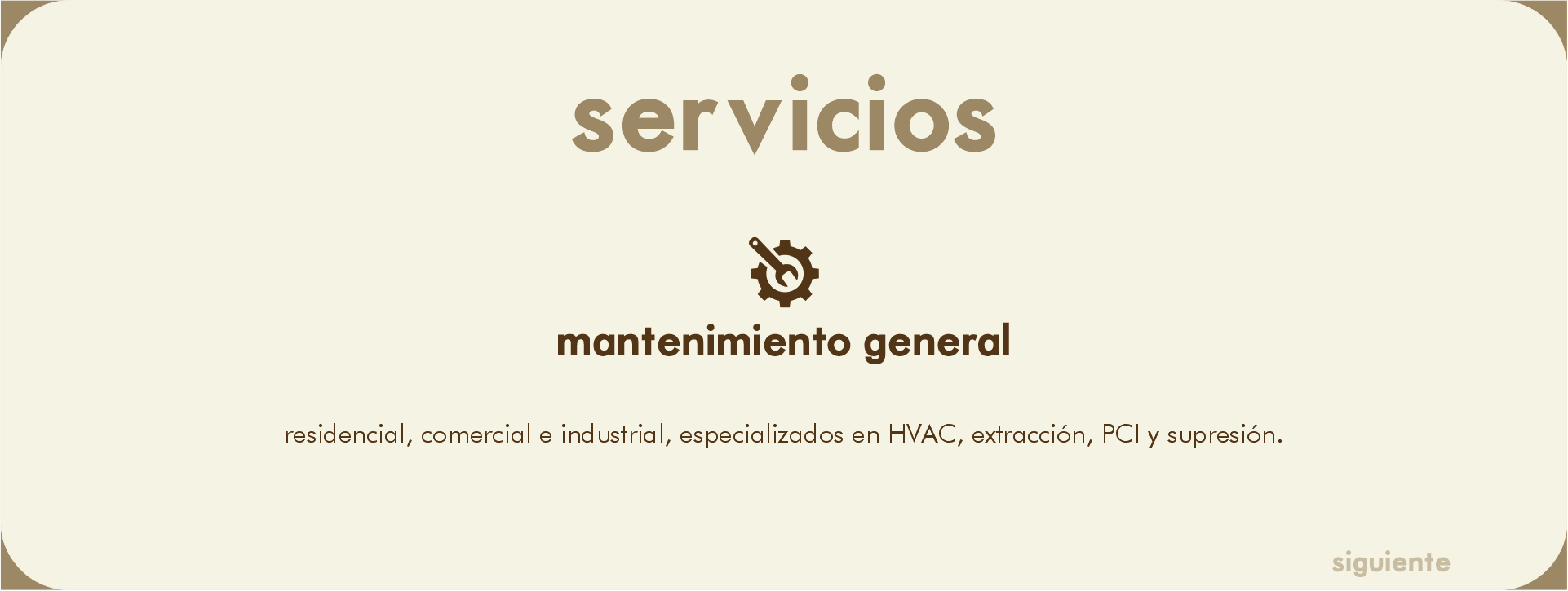 Mantenimiento General